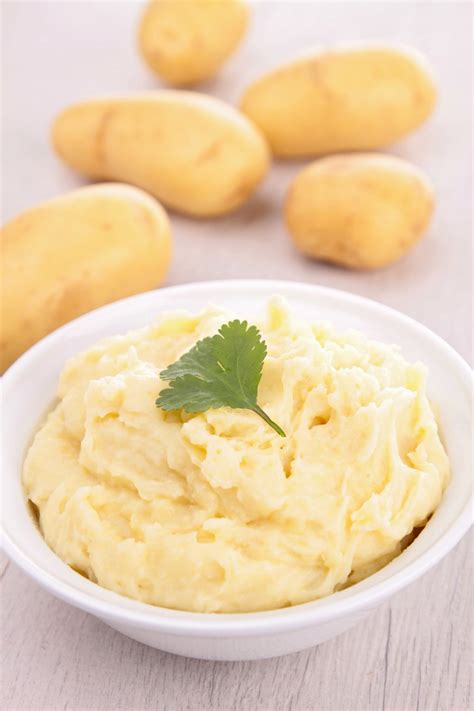 Recette purée de pommes de terre à la crème Marie Claire