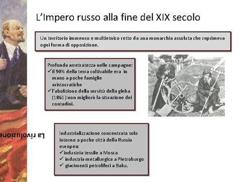 La Rivoluzione Russa LImpero Russo Alla Fine Del