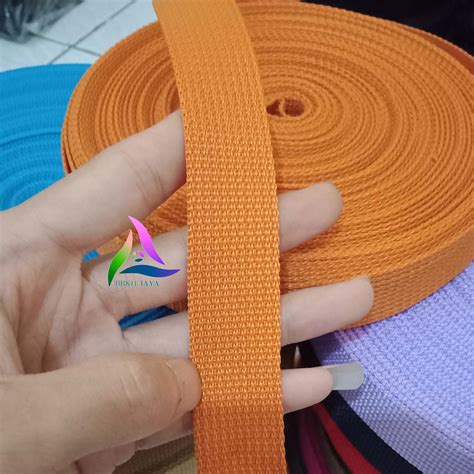 Jual Tali Webbing Strap Tas Lt Lebar Cm Meteran Shopee Indonesia