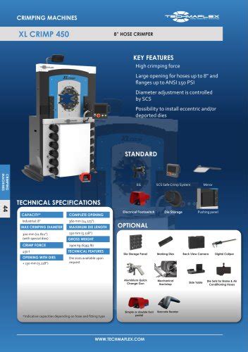 S CRIMP 350 EVO L TECHMAFLEX PDF Catalogs Technical