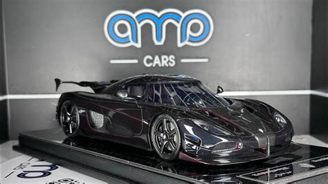 Frontiart Koenigsegg Agera RSR 7123 Raveb Black Dark Red 25 399 1 18