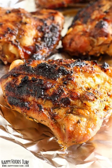 Honey Lemon Grilled Chicken Recipe Happy Foods Tube