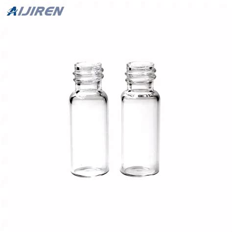 Amber Labeled Silicone PTFE Bonded Septa HPLC Sample Vials Aijiren HPLC