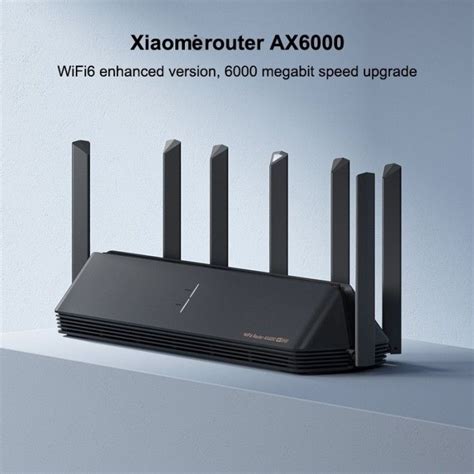 Xiaome AIOT Router AX 6000 Wifi 6 Wireless 6000 Mbps 4K QAM 256 User CN