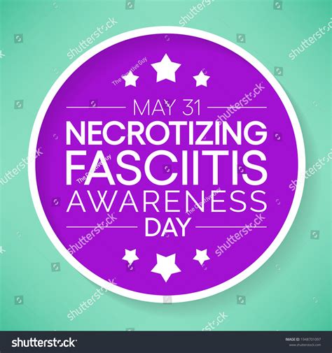 Vector Illustration On Theme Necrotizing Fasciitis Stock Vector Royalty Free 1948701097