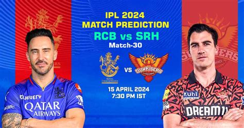 Ipl Rcb Vs Srh Dream Prediction Match Playing Xi Pitch