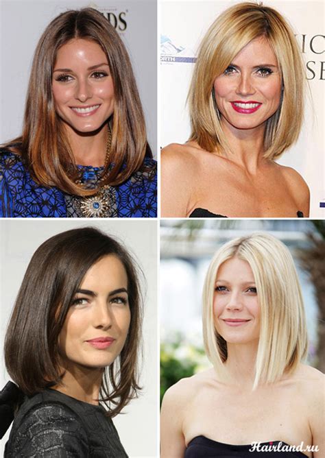 Стрижка боб на длинные волосы фото | Hairland.ru