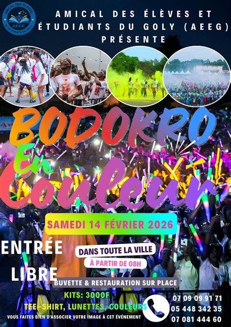 BODOKRO EN COULEUR , Locodjo, Abidjan, Cote D'Ivoire, 14 February 2026