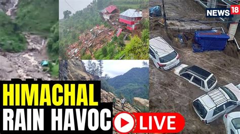 Himachal Flood News Today Live Rain Fury In Himachal Pradesh