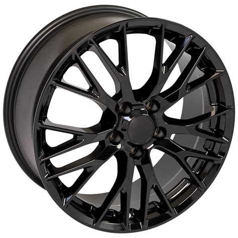 Corvette Wheel C7 Z06 Rim CV22C 19x8 5 Black Corvette Rim