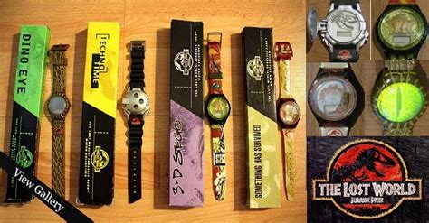 Burger King Jurassic Park Watches Nostalgia