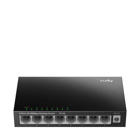 8-Port 10/100 Mbps Desktop Switch, FS108 3.0 – Cudy