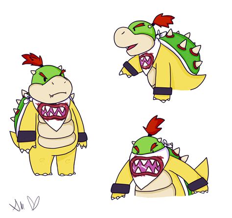 Bowser Jr Doodles By Tiredtoad On Deviantart