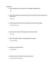 PHYS 1403 WORKSHEET 9 Pdf Worksheet 9 1 What Percentage Of Stars In