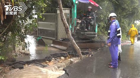 陽金公路又封！ 擎天崗3天累雨量逾1600mm│土石流│豪雨│颱風│tvbs新聞網