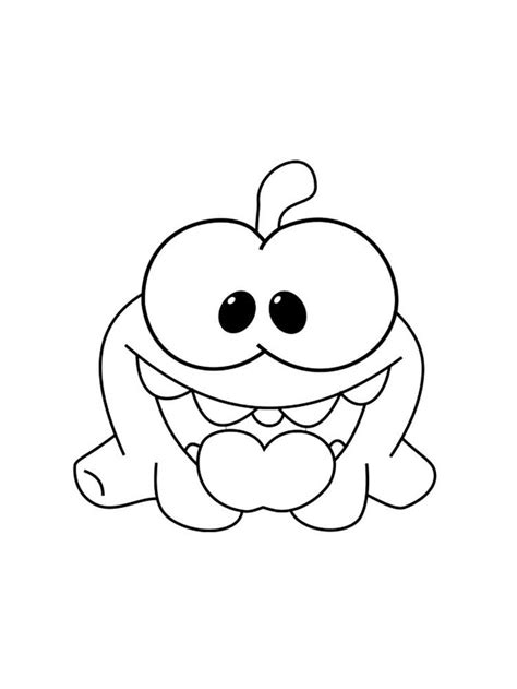 Om Nom Coloring Pages - Coloring Home