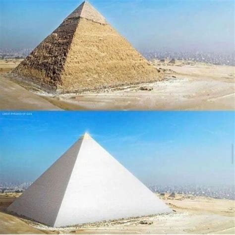 The Shining Pyramid The Great Pyramid Of Gizas Original Appearance Hasan Jasim