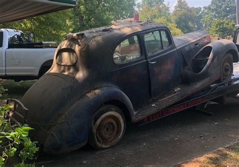 1938 Packard Passenger Rear Cropped Barn Finds