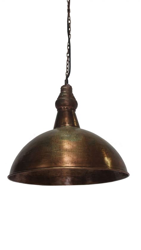 Lampa Metalowa Wisz Ca Loft Miedziana Indigodecor