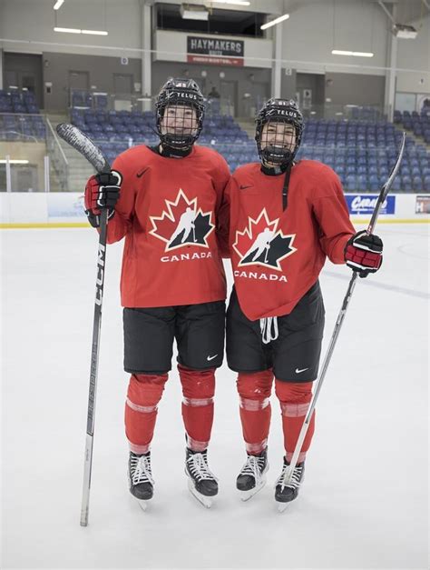 Gosling Cousins Make Women S World Hockey Championship Debuts Together