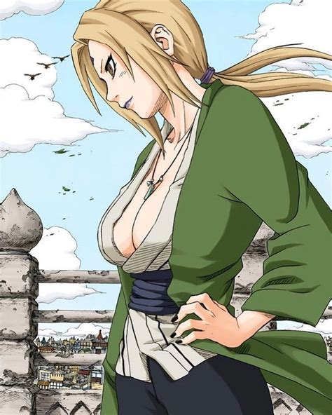 Tsunade Senju Naruto Drawings Anime Kunoichi Naruto