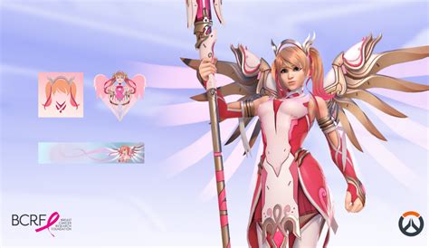 Pink Mercy Bcrf Overwatch Partnership Breast Cancer Research