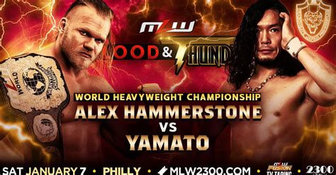 Mlw Books World Heavyweight Title Fight Against Dragon Gate Superstar