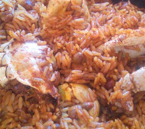 Bahamian Crab And Rice