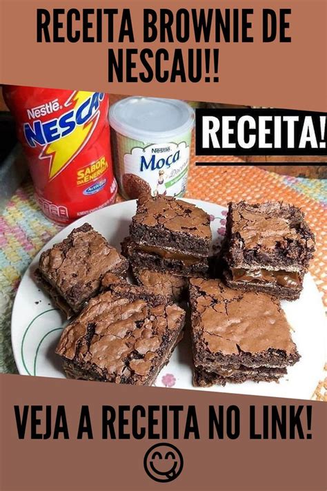 Receita Brownie De Nescau Brownie De Nescau Receitas