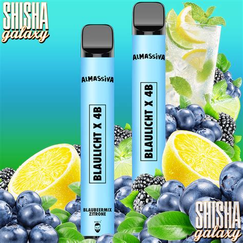 Al Massiva Vape Blaulicht X B E Shisha Set Er Pack Bundle