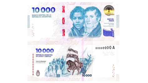 10000 Peso Banknote Enters Into Circulation Buenos Aires Times