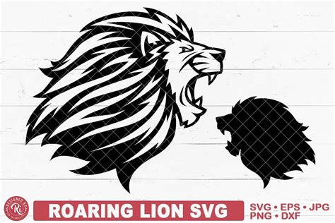 Roaring Lion Svg Face Head Cut File Safari Vector Lupon Gov Ph