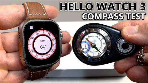 Hello Watch 3 AMOLED Compass Test Top 1 Sport SmartWatch Better Than