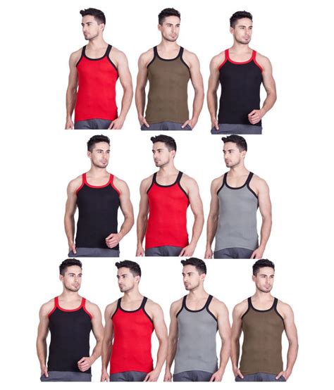 Lux Cozi Multi Sleeveless Vests Pack Of 10 Buy Lux Cozi Multi Sleeveless Vests Pack Of 10