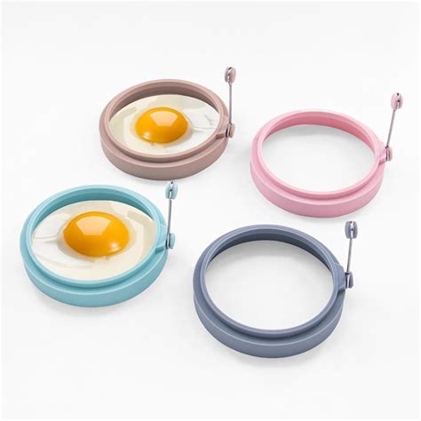 Amazon 4 Pack Silicone Egg Rings Non Stick Egg Ring Mold Food