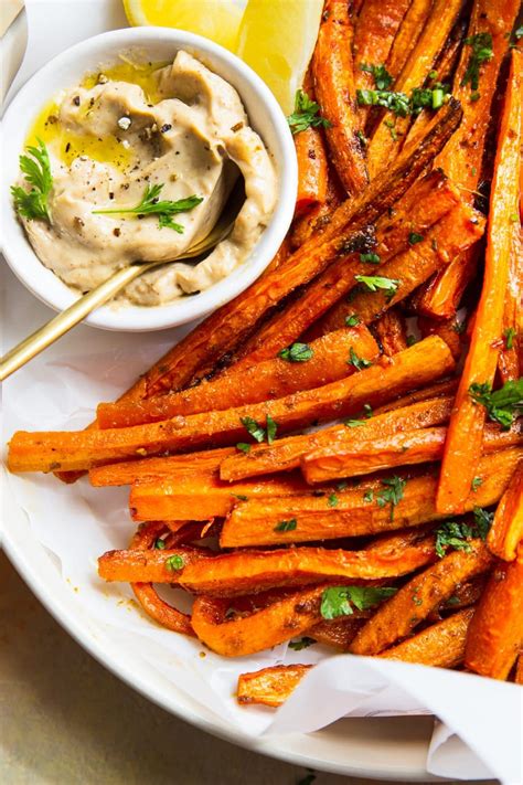 Oven Baked Carrot Fries