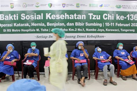 Bakti Sosial Kesehatan Tzu Chi Ke Bahagianya Warga Usai Menjalani