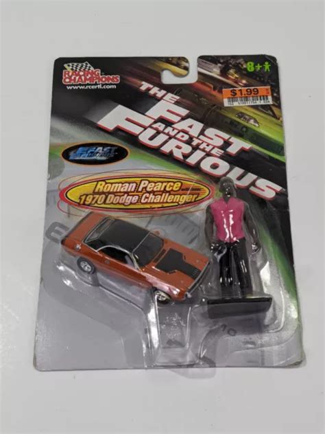 Racing Champions Fast Furious Dodge Challenger Orange Avec Perce