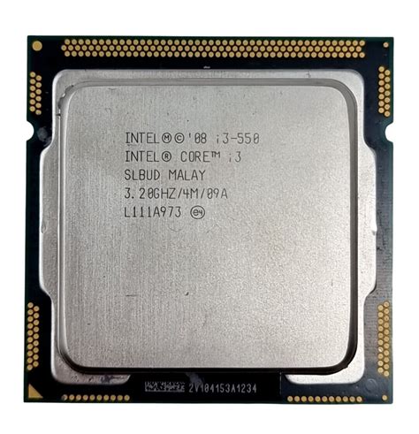 Intel Core I3 550 SLBUD 3 2GHz Dual Core 4MB Socket LGA1156 CPU