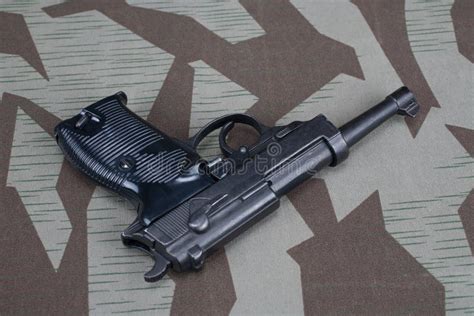 Pistola Semiautom Tica Nazi Del Ej Rcito Alem N De Mm De La Segunda