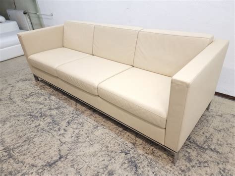 Sofa In Leather By Norman Foster For Walter Knoll S For Sale