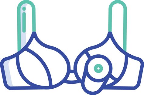 Feeding Bra Outline Color Illustration 48075981 Vector Art At Vecteezy