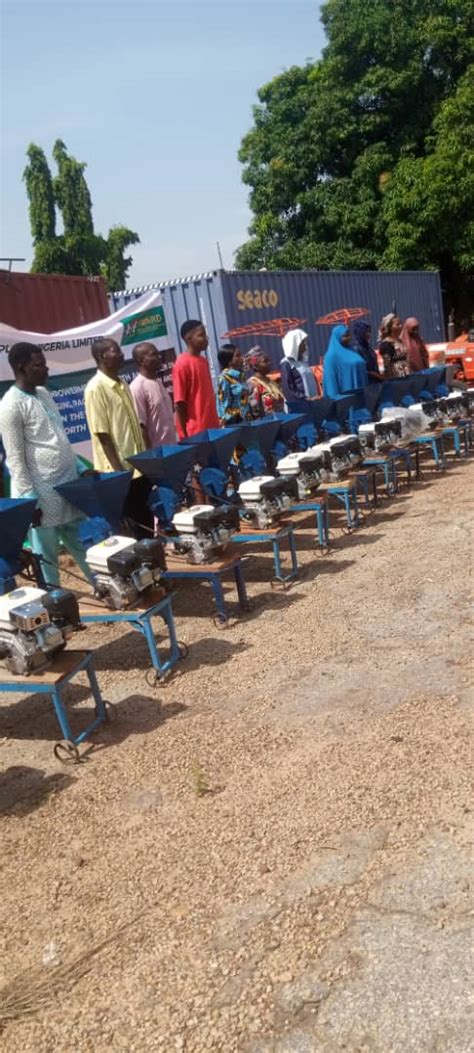 FG Empowers Farmers With Grinding Machines To Enhance Their Living