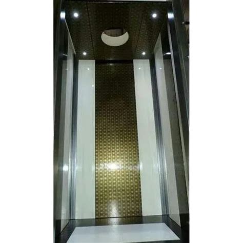 1 M S Speed 450 Kg Loading Capacity Stainless Steel Passenger Lifts At