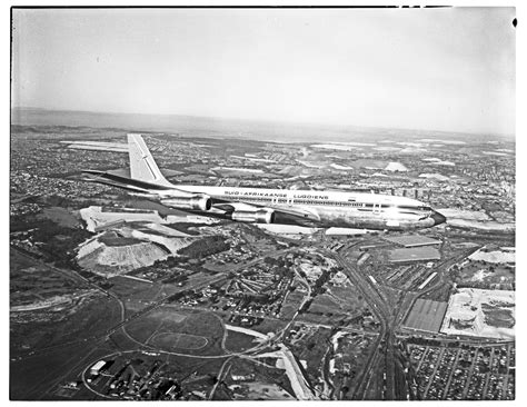 Johannesburg 1968 Saa Boeing 707 Zs Sae Windhoek In Flight Atom