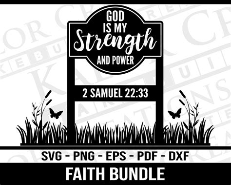 Bible Quote Svg Bundle Bible Verse Svg Scripture Svg Etsy