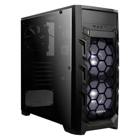 Antec Gx Windowed Mid Tower Atx Case Gx White Mwave