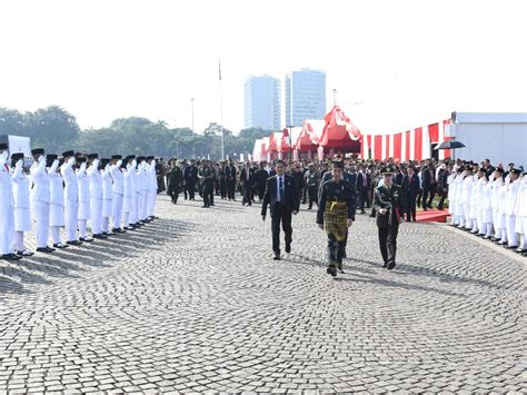 FOTO Presiden Pancasila Fondasi Indonesia Berhasil Hadapi Krisis Global