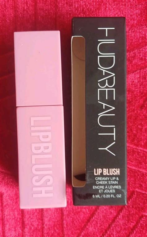 Huda Beauty Lip Blush Creamy Lip And Cheek Stain 6ml Rosy Kiss New Boxed Ebay