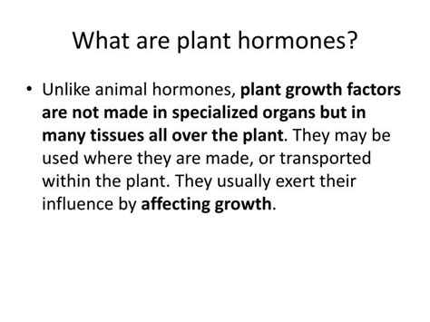 Ppt Introduction To Plant Hormones Powerpoint Presentation Id 2174068